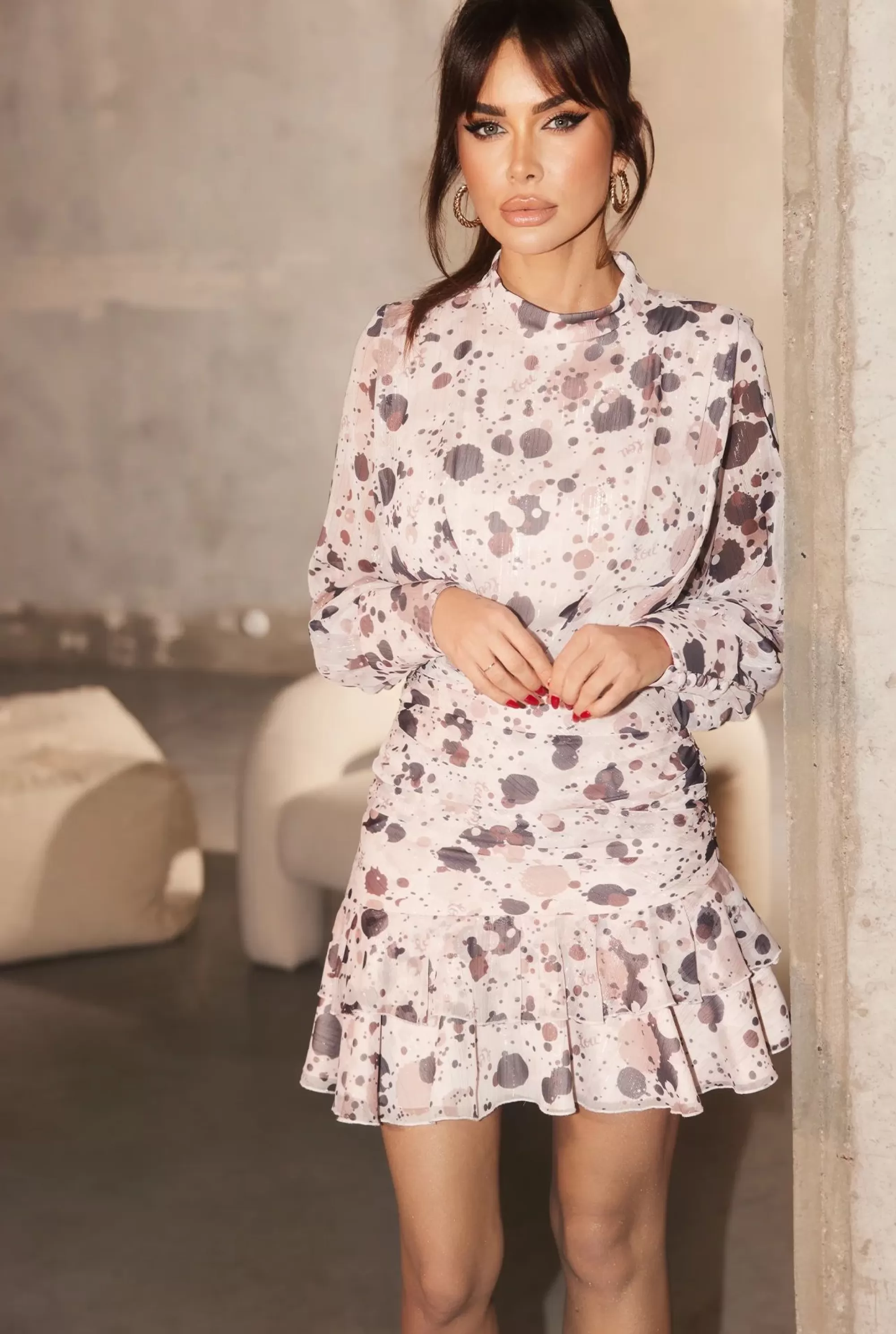 Best Anabel - A Petite Dress With An Interesting Print Women Every Day