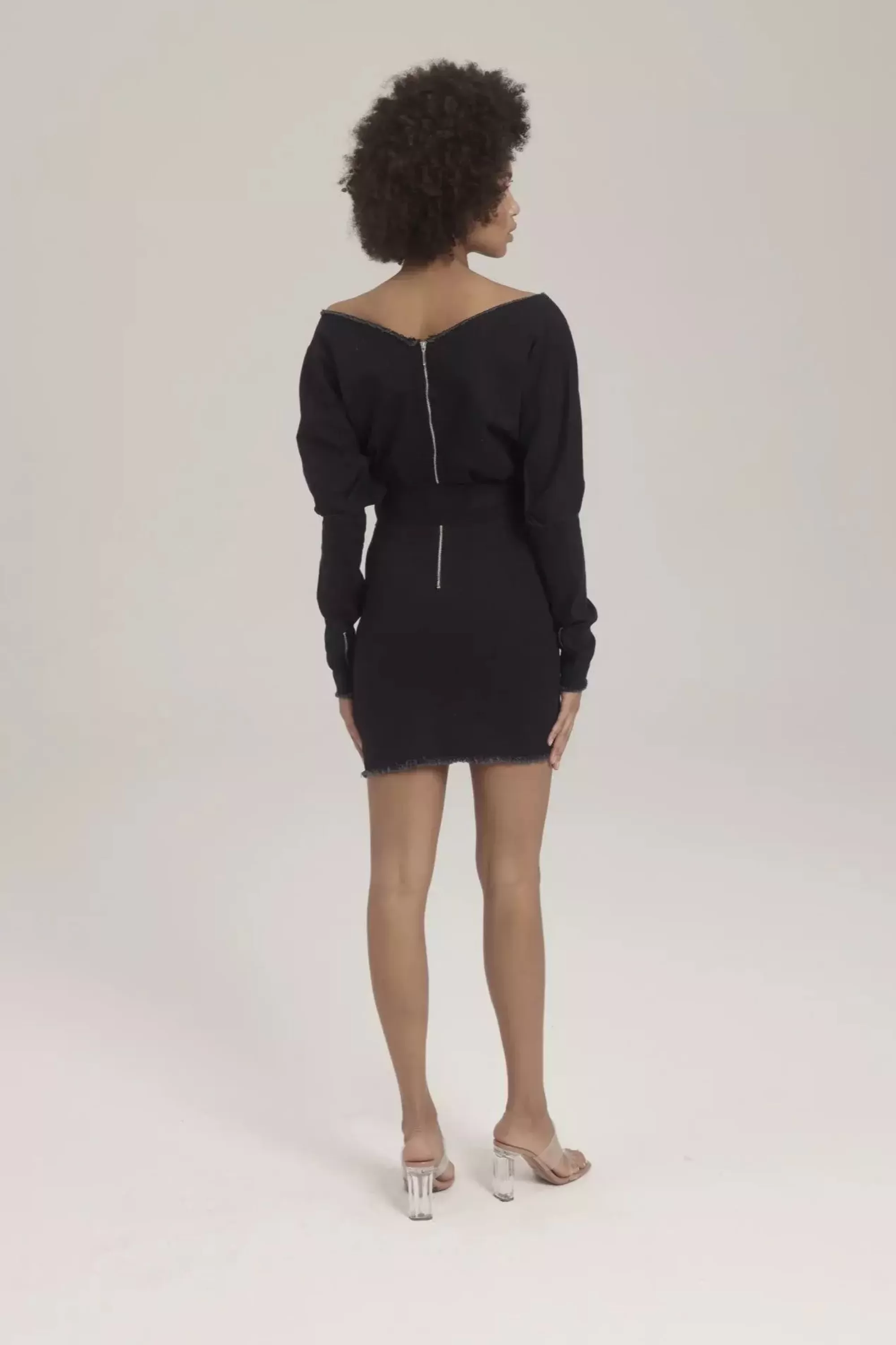 Best Sale Bessey - Black Denim Dress Women Every Day