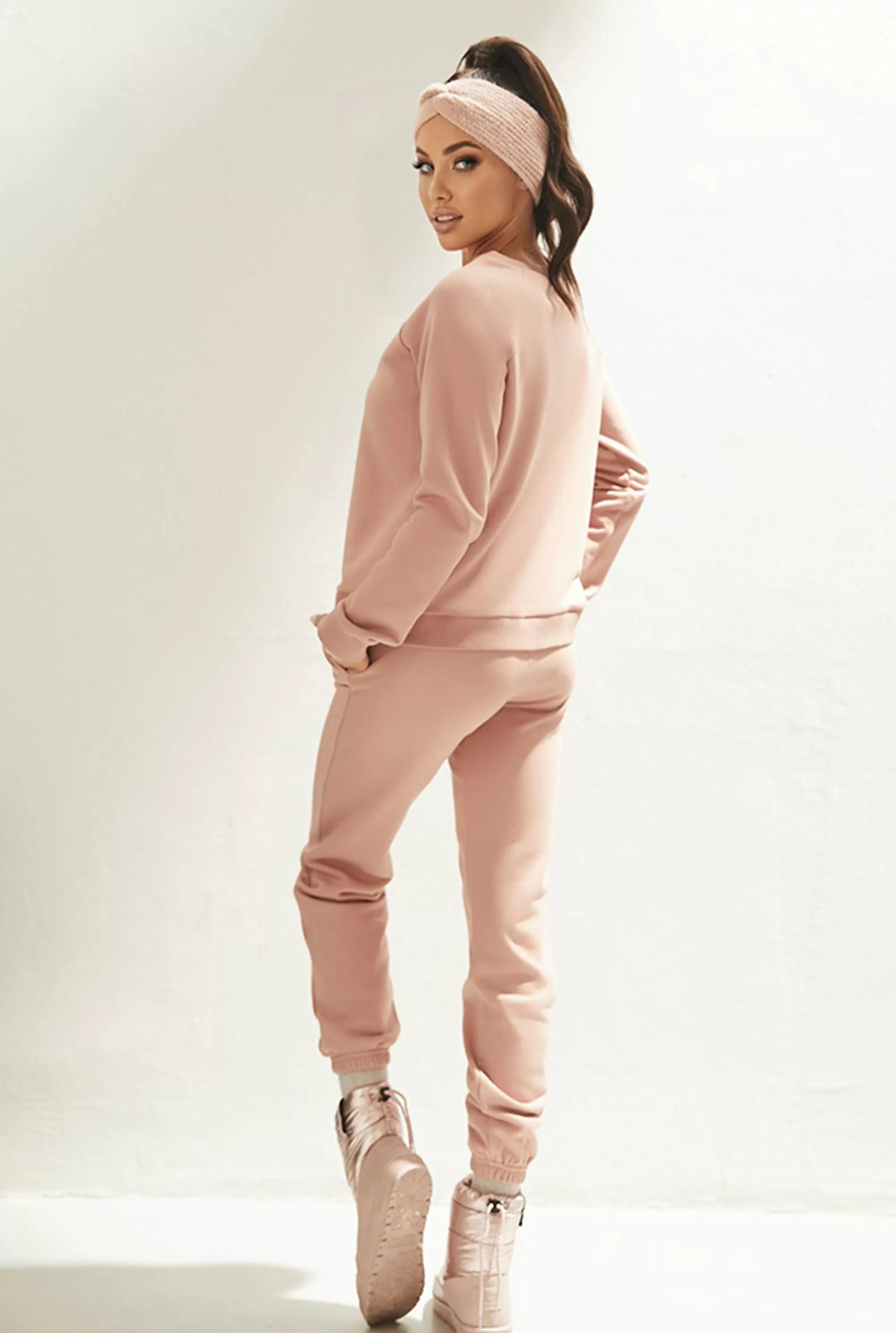 New Chantal - A Charming Tracksuit With Subtle Embroidery Women Sets