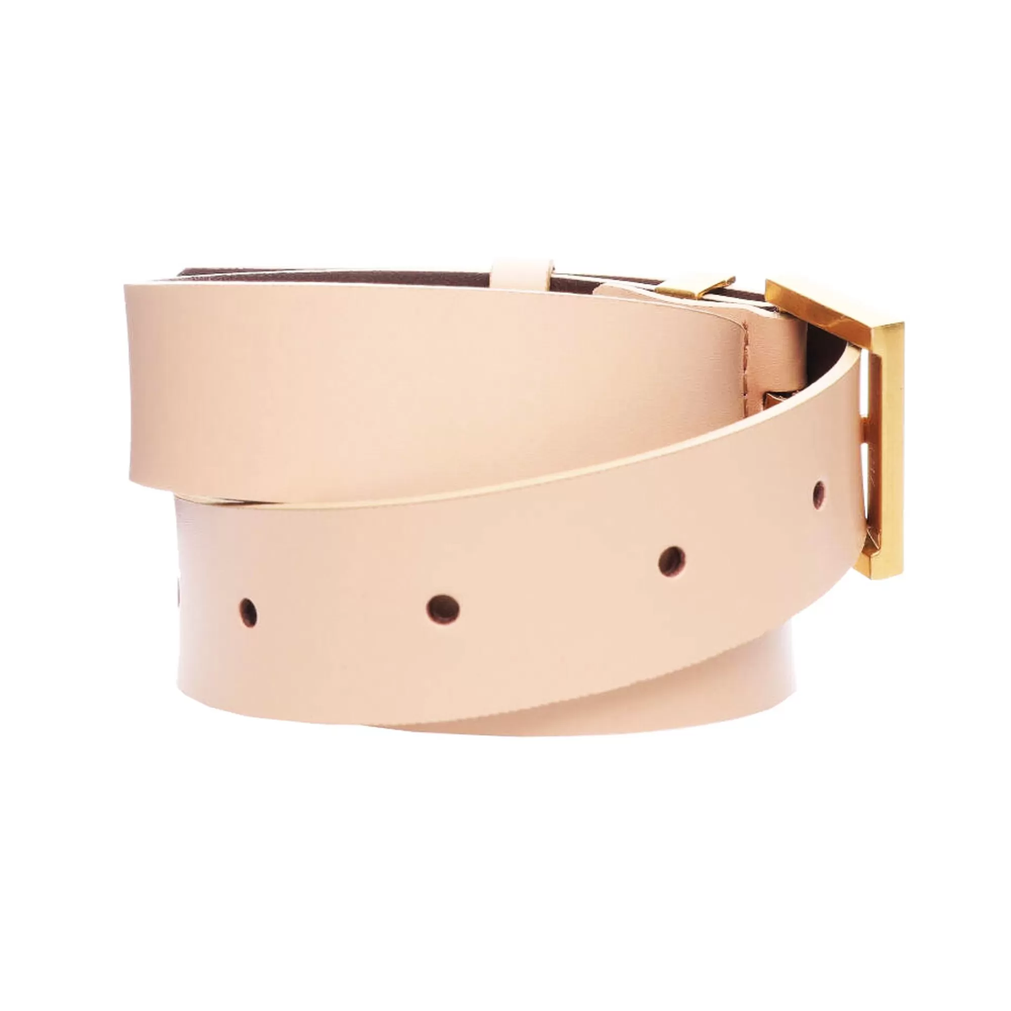 Flash Sale Nude Nadia Belt - Nude Shade Leather Belt Women Belts