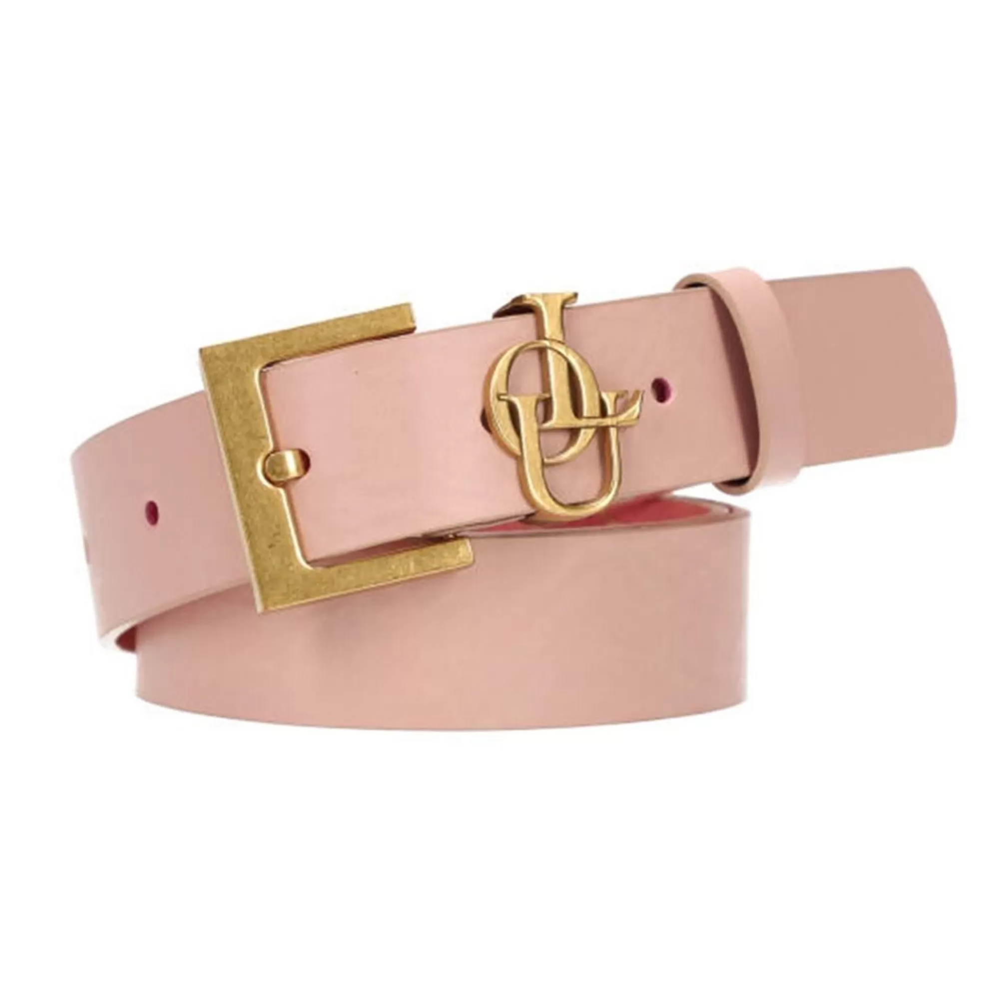 Outlet Pink Belt Nadia - Leather Belt In Bright Pink Shade Women Belts