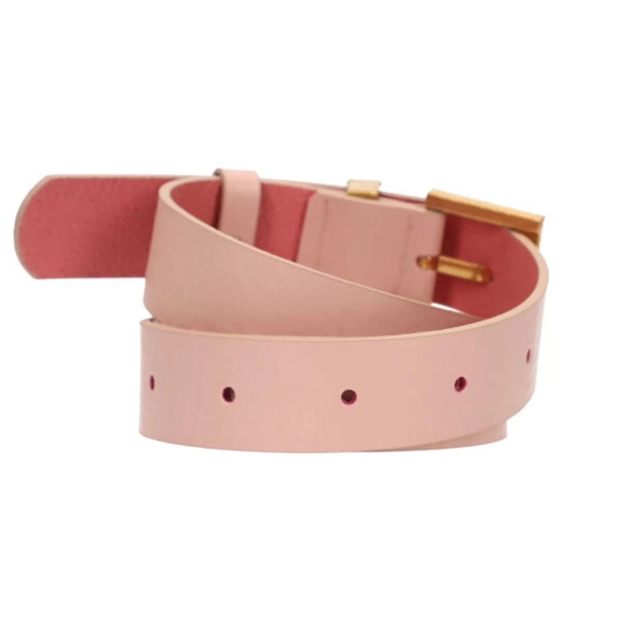 Outlet Pink Belt Nadia - Leather Belt In Bright Pink Shade Women Belts