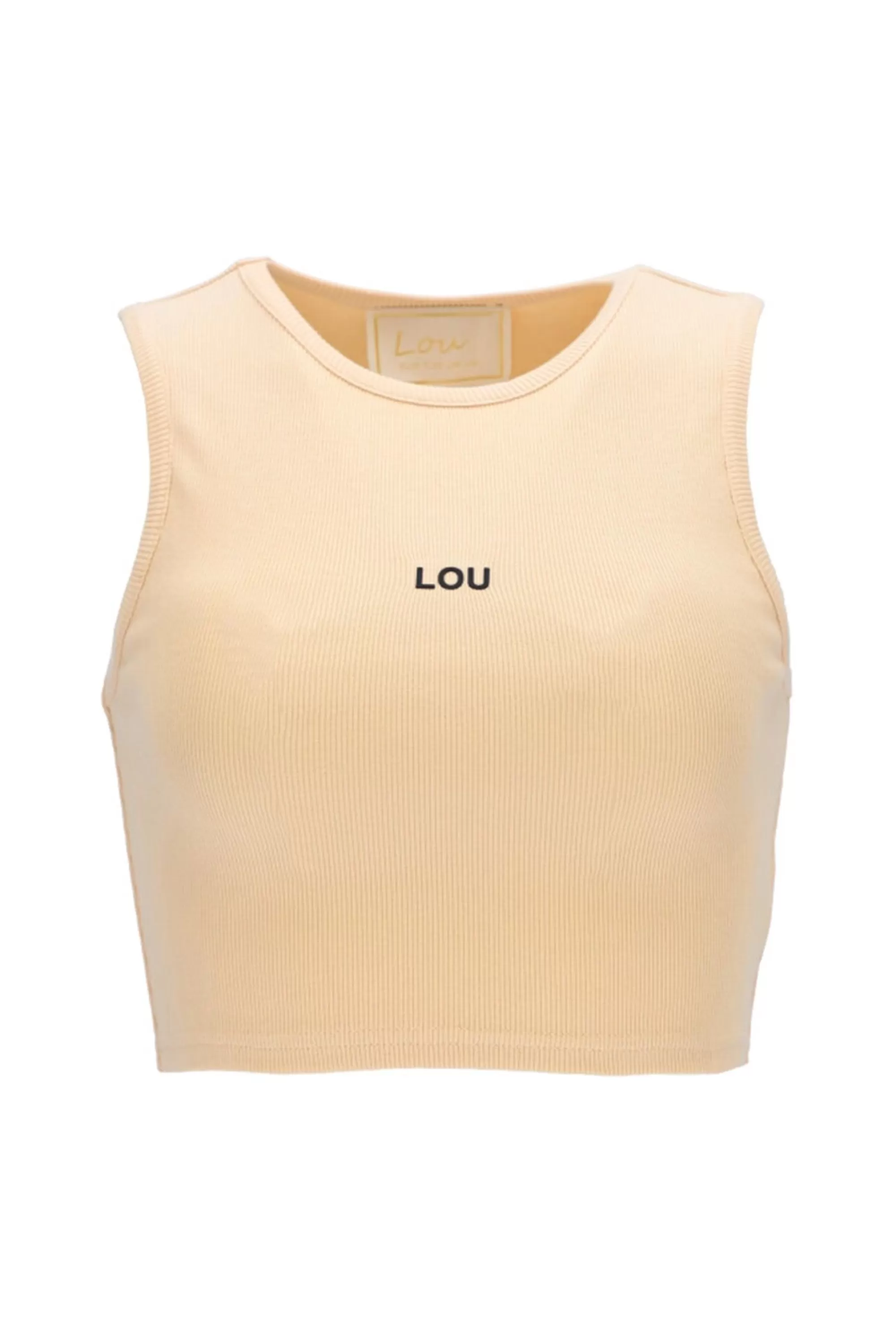 Outlet Saura - A Short Cream Strapless Top Women T-Shirts