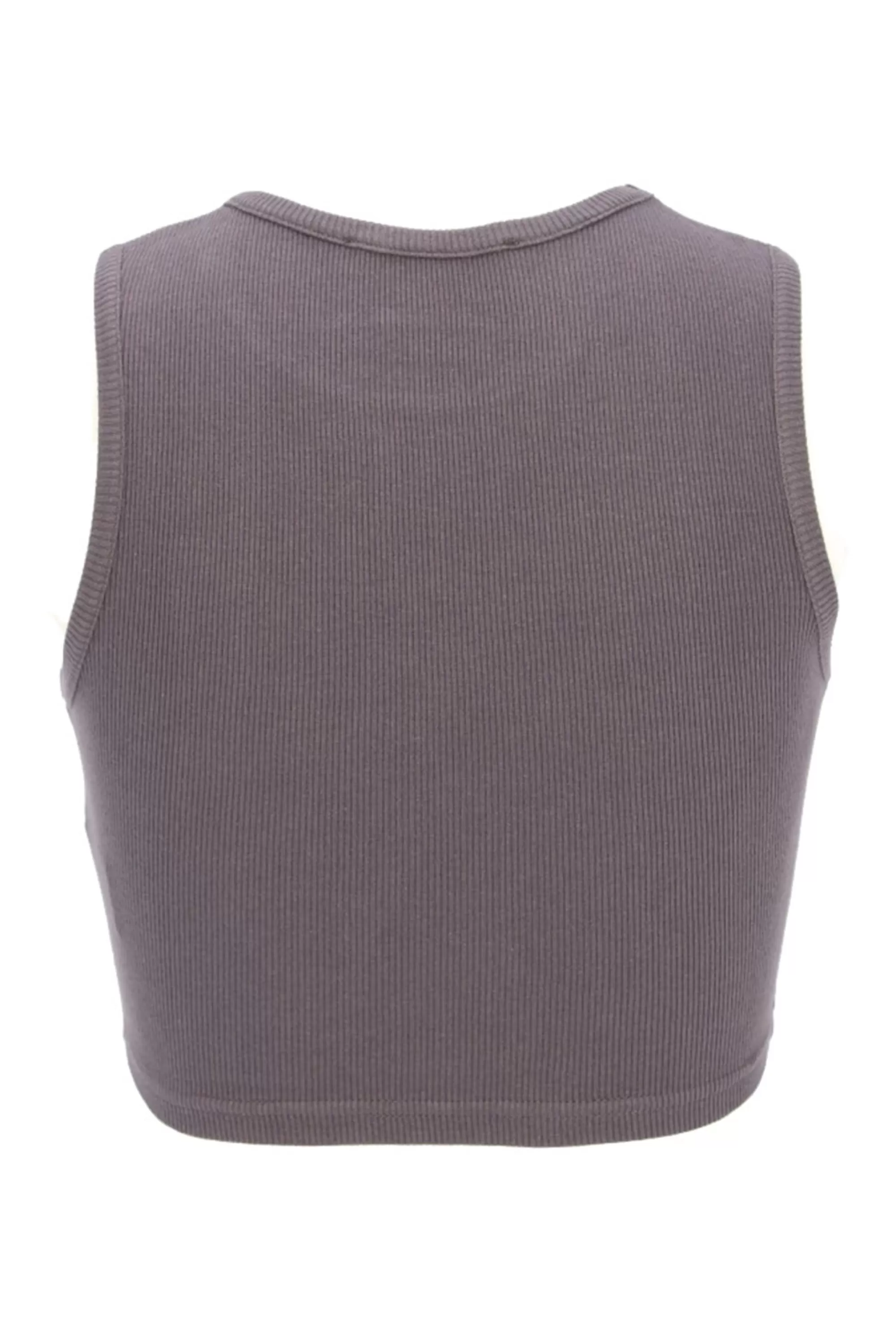 Outlet Saura - A Short Graphite Strapless Top Women T-Shirts